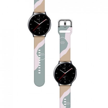 Curea de schimb Moro pentru Samsung Galaxy Watch 46mm silicon camo negru (17)