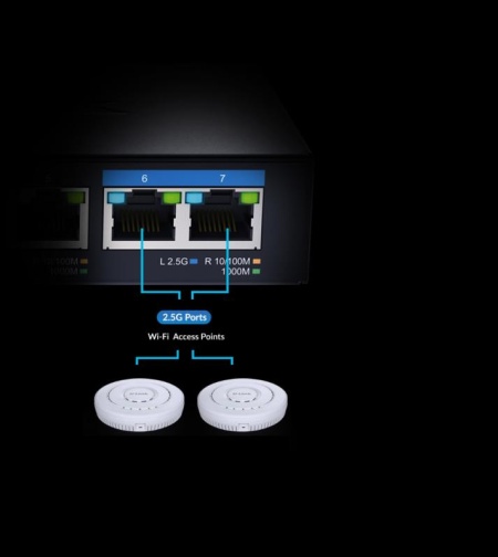 D-LINK DMS-107 UNMANAGED SWITCH 7 PORT - Img 8