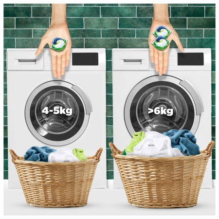 Detergent de rufe capsule Ariel All in One PODS Mountain Spring, 65 spalari - Img 5