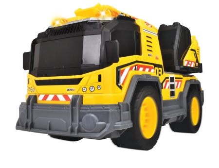 DICKIE CAMION CU EXCAVATOR CU SUNETE SI LUMINI 30CM - Img 2