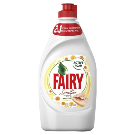 FAIRY Chamomille&amp;Vitamin E, detergent de vase, 450 ml - Img 7
