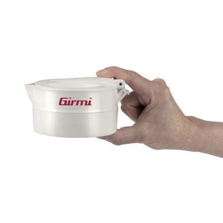 Fierbător Electric Pliabil din Silicon BL03, Capacitate 600 ml, 600W, Alb/Gri, Ideal pentru Călătorii și Acasă - Img 3