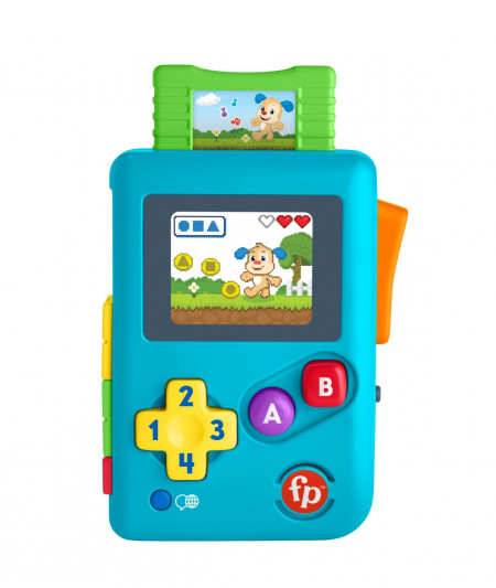 FISHER PRICE LAUGH&amp;LEARN CONSOLA DE JOC INTERACTIVA IN LIMBA ROMANA - Img 2