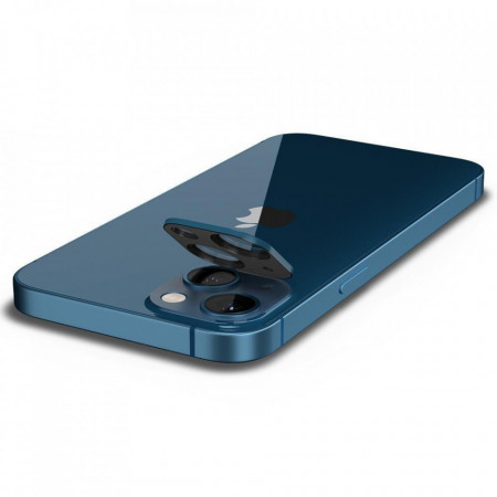 Folie protectie camera SPIGEN OPTIK.TR CAMERA PROTECTOR 2-PACK IPHONE 13 Mini / 13 Blue - Img 6
