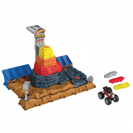 HOT WHEELS MONSTER TRUCKS ARENA SMASHERS BONE SHAKER ARENA ULTIMATE CRUSH - Img 2