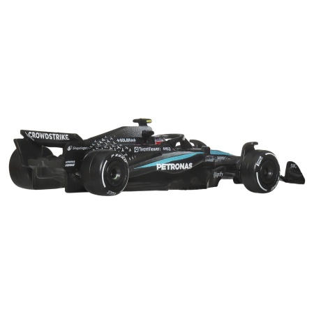 HOT WHEELS PREMIUM REAL RIDERS FORMULA 1 2024 MASINUTA METALICA MERCEDES AMG PETRONAS FORMULA ONE TEAM SCARA 1 LA 64 - Img 3