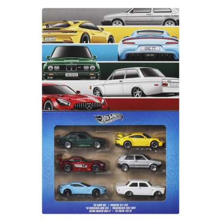 HOT WHEELS SILVER SERIES SET 6 MASINUTE METALICE EURO STYLE - Img 2