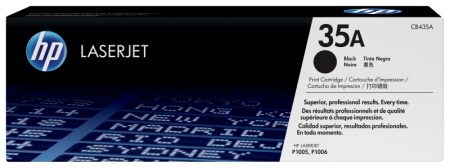HP CB435A BLACK TONER CARTRIDGE - Img 2