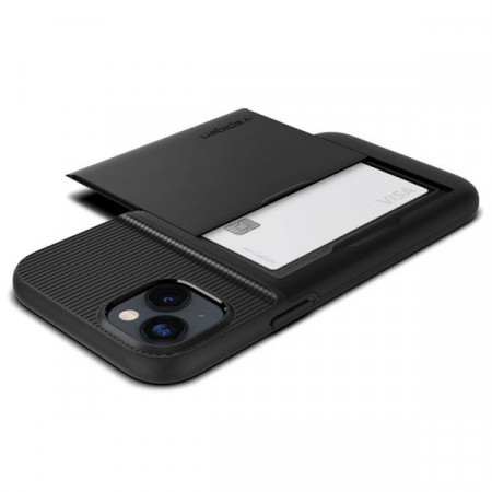 Husa telefon Spigen SLIM ARMOR CS pentru IPHONE 14 PLUS BLACK - Img 2