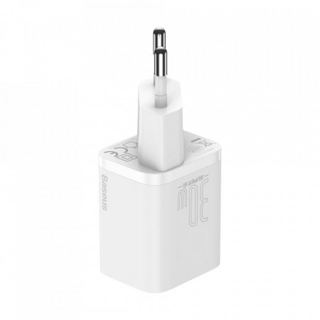 Incarcator priza Baseus Super Si 1C USB Type C 30 W Power Delivery Quick Charge white (CCSUP-J02) - Img 7