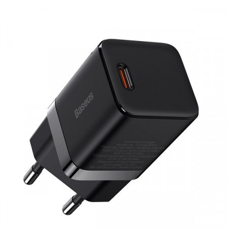 Incarcator rapid Baseus GaN3 1C 30W EU Negru