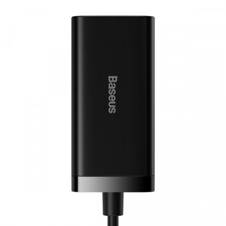 Incarcator rapid universal GaN Baseus GaN3 Pro 2 x USB tip C / 2x USB 100W PD3.0, QC4.0 +, AFC negru (CCGP000101) - Img 7