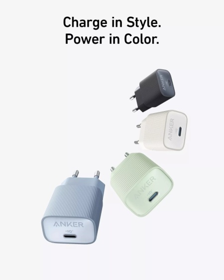 Incarcator retea Anker Nano 4 30W USB-C PowerIQ 3.0 PPS Negru - Img 2