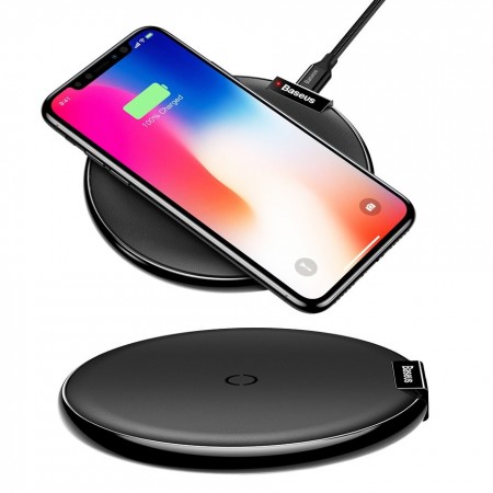 INCARCATOR TELEFON WIRELESS, BASEUS IX ELEGANT, NEGRU - Img 2
