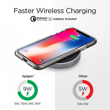 Incarcator wireless Spigen F306w - negru - Img 8