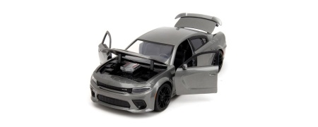 JADA FAST AND FURIOUS MASINUTA METALICA DODGE CHARGER SRT HELLCAT 2021 SCARA 1 LA 24 - Img 2