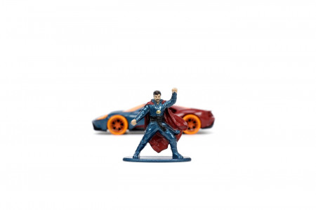 JADA MARVEL MASINUTA METALICA FORD GT SCARA 1:32 SI FIGURINA METALICA DOCTOR STRANGE - Img 3