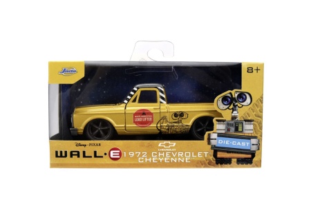 JADA MASINUTA METALICA WALL E CHEVROLET CHEYENNE 1972 SCARA 1 LA 32 - Img 2