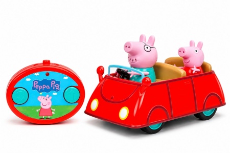 JADA PEPPA PIG MASINUTA RC CU TELECOMANDA ROSIE CU FIGURINE - Img 3