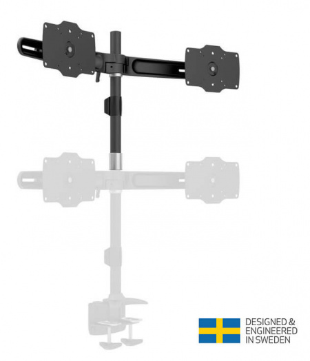 Kit prelungire suport monitor 2/4 brate Multibrackets MB-7426, negru,12 kg/brat, incl.vert.+/-20º, rotire: +/-90º - Img 2
