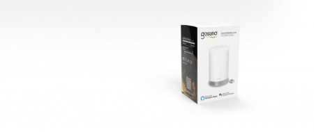 Lampa de veghe smart compatibila cu sistemele Amazon Alexa si Google Assistant,lumina alba + RGB, Gosund Nitebird LB3 - Img 3