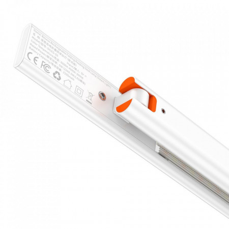 Lampa LED de birou pentru lectura,pliabila,reincarcabila Baseus Smart Eye (Smart Light) alba (DGZG-0G) - Img 5