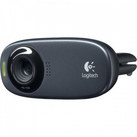 LOGITECH Camera Web C310, Apel Video HD, Tehnologia Right Light, Microfon, Functia Right Sound, Negru - Img 3