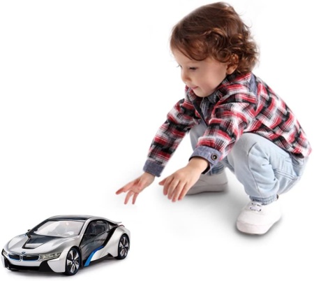 MASINA CU TELECOMANDA BMW I8 SCARA 1 LA 14 - Img 2