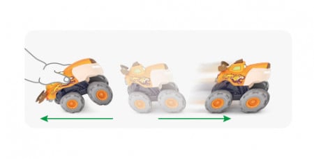 MASINUTA BEBE MONSTER TRUCK LEOPARDUL INFURIAT - Img 3