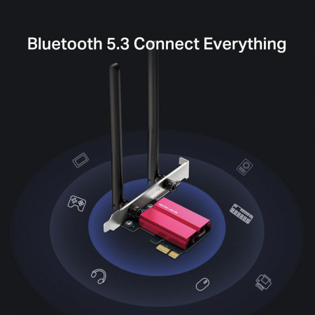 MERCUSYS AXE5400 WIFI BT PCI-E ADAPTER - Img 2