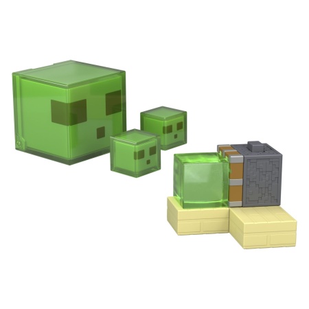 MINECRAFT REDSTONE CHARGED SET CAPCANA CU PISTON LIPICIOS FIGURINA CU ACCESORII - Img 2