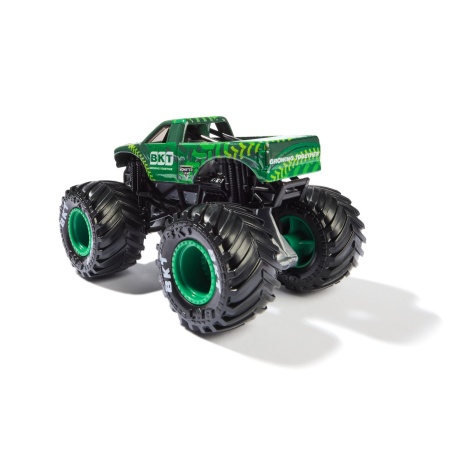 MONSTER JAM MASINUTA METALICA BKT GROWING TOGETHER SCARA 1 LA 64 - Img 3