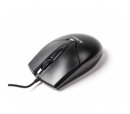 Mouse A4Tech OP-550NU-1, USB, V-track, Negru - Img 2