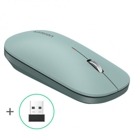 Mouse USB fara fir Ugreen green (MU001)
