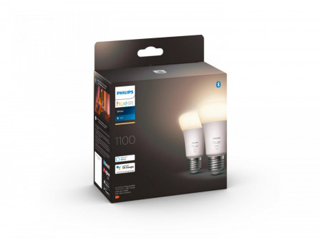 Pachet 2 becuri LED inteligente Philips