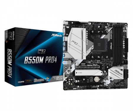 Placa de baza ASRock B550M PRO4, Socket AM4 - Img 2