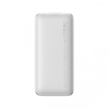 Powerbank Baseus Bipow Pro 10000mAh 20W + cablu USB 3A 0,3m alb (PPBD040101) - Img 4