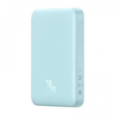 Powerbank Baseus Magnetic Mini 10000mAh 20W MagSafe (albastru) - Img 4
