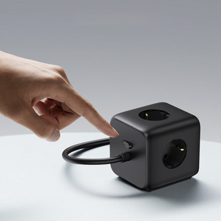 Priza Ugreen Cube 65W USB / USB C + 3x priza AC neagra (CD268) - Img 5