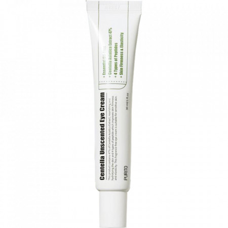 PURITO Centella Unscented Crema de ochi fara parfum anti-rid 30 ml