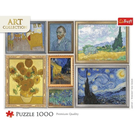PUZZLE TREFL 1000 ART COLLECTION VINCENT VAN GOGH - Img 3