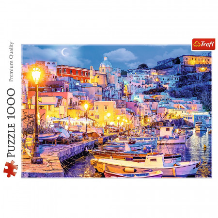 PUZZLE TREFL 1000 INSULA PORCIDA PE TIMPUL NOPTII - Img 3