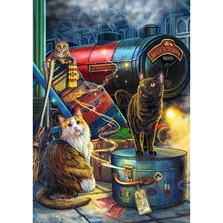 PUZZLE TREFL 1000 PREMIUM PLUS EXPRESUL VRAJITOR - Img 2