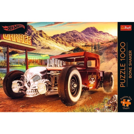 PUZZLE TREFL 1000 PREMIUM PLUS HOT WHEELS BONE SHAKER - Img 3