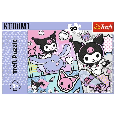PUZZLE TREFL 30 DISTRACTIE CU KUROMI - Img 3