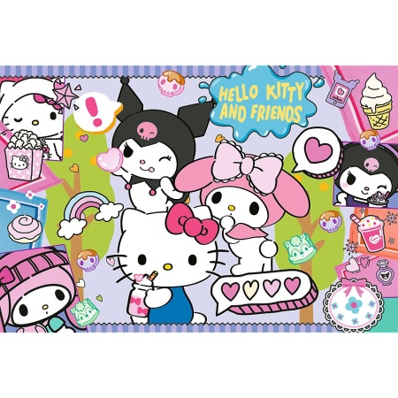 PUZZLE TREFL 300 HELLO KITTY SI PRIETENII - Img 2
