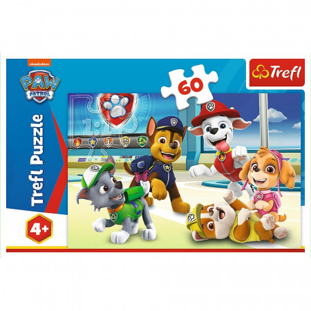 PUZZLE TREFL 60 PATRULA CATELUSILOR IN LUMEA CATEILOR - Img 3
