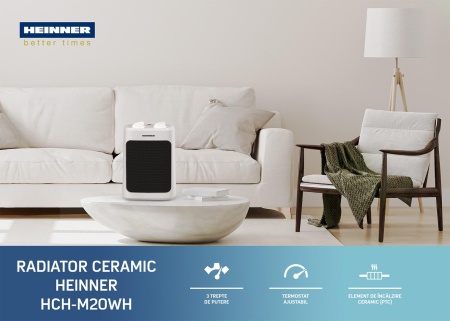 RADIATOR CERAMIC HEINNER HCH-M20WH - Img 6