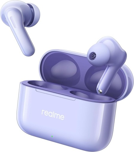 Realme Buds T200 Dreamy Purple - Img 3