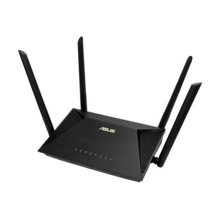 Router ASUS RT-AX1800U, 574+1201Mbps, 802.11 a/b/g/n/ac/ax, IPv4, IPv6, 1x Gigabit WAN, 3x Gigabit LAN, 1x USB2.0, 2.4GHz/5GHz, WPA3, WPA3, WPA3 , WPS, MU-MIMO, Negru - Img 2